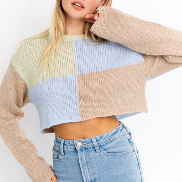The Wild Clover Sweaters - ❌SOLD OUT❌ BETWEEN THE LINES KNIT